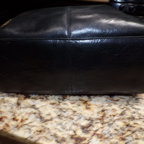 Betsey Johnson Handbag Leather Studded Black purse - Picture 3 of 15